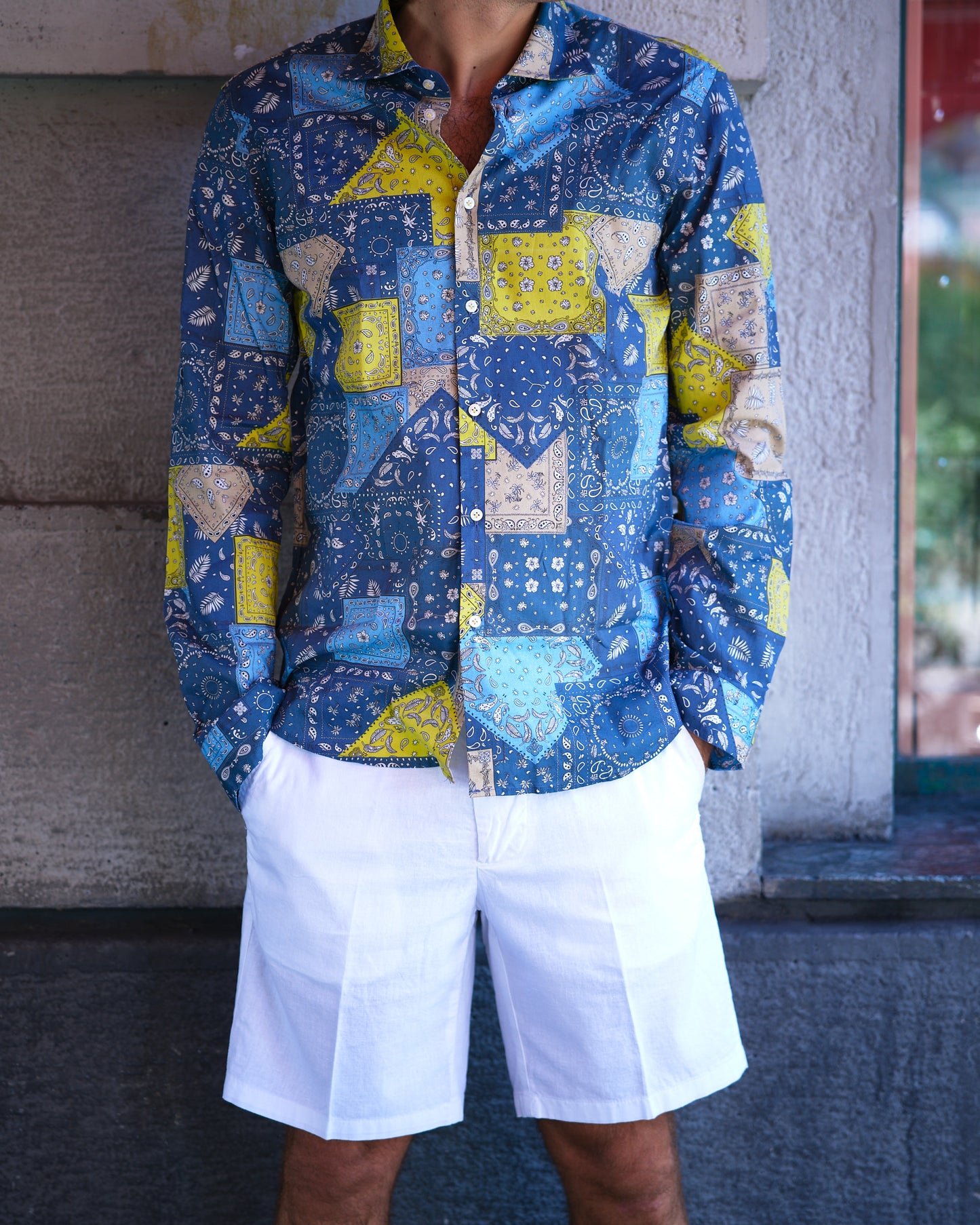 Camicia fantasia paisley
