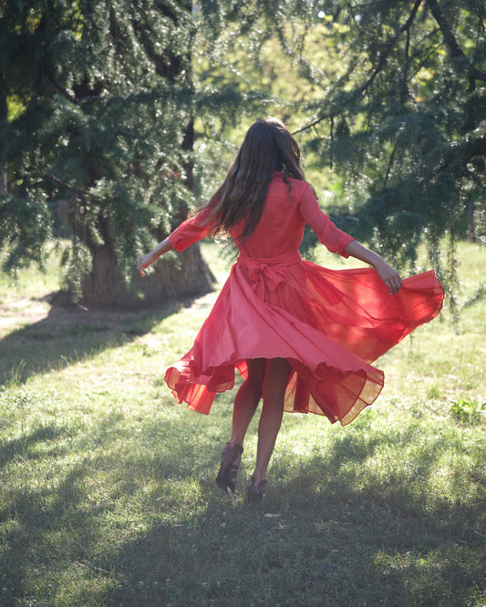 Rosso corallo - Neglia Sartoria