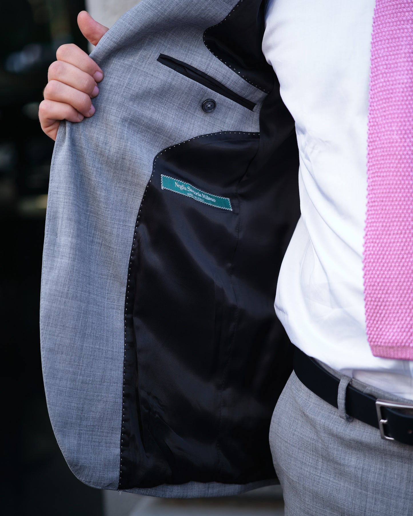 Abito Grigio Vulcano - Neglia Sartoria