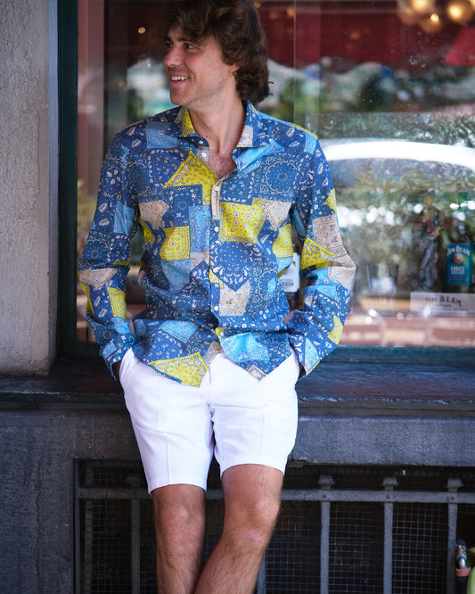 Camicia fantasia paisley