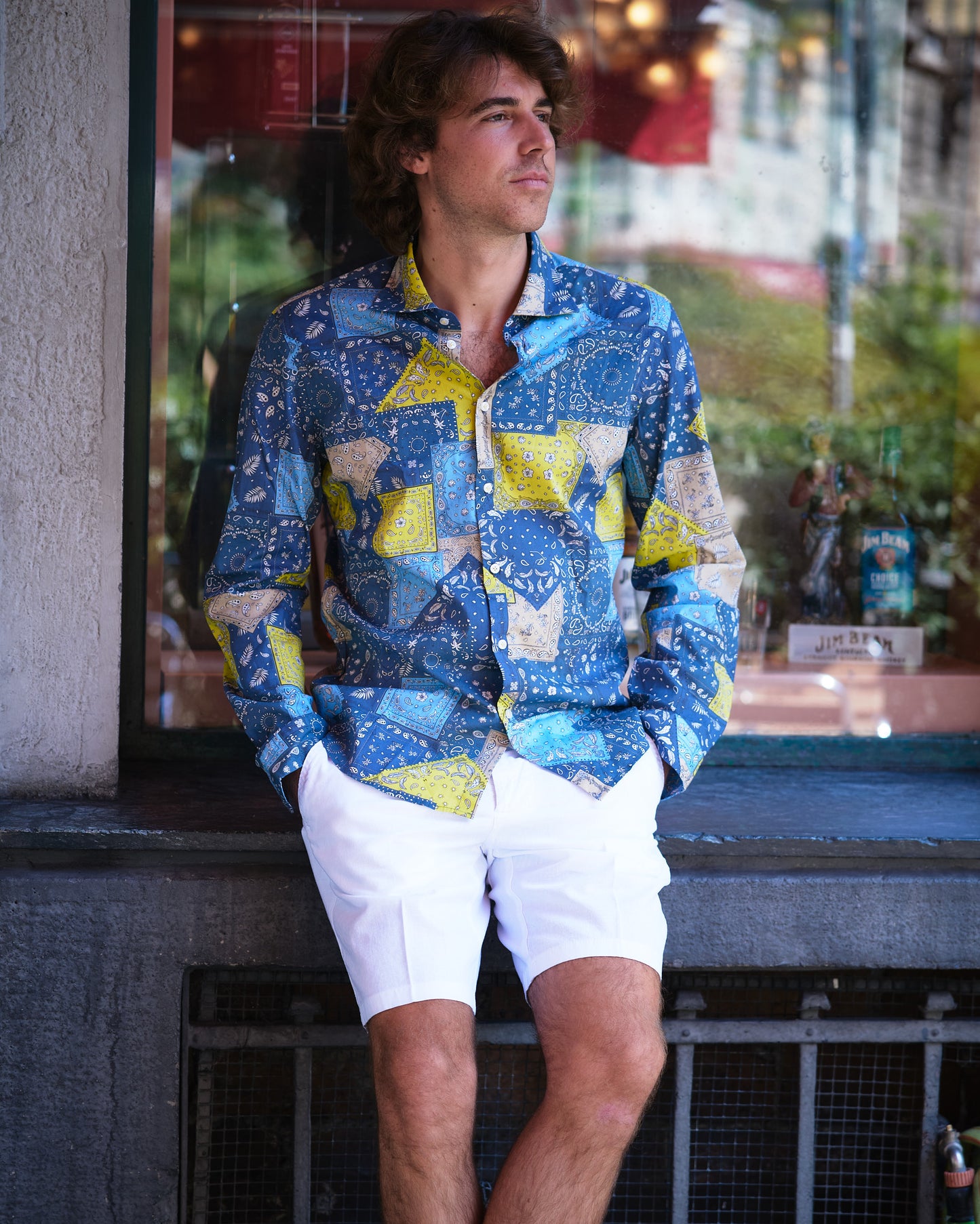 Camicia fantasia paisley